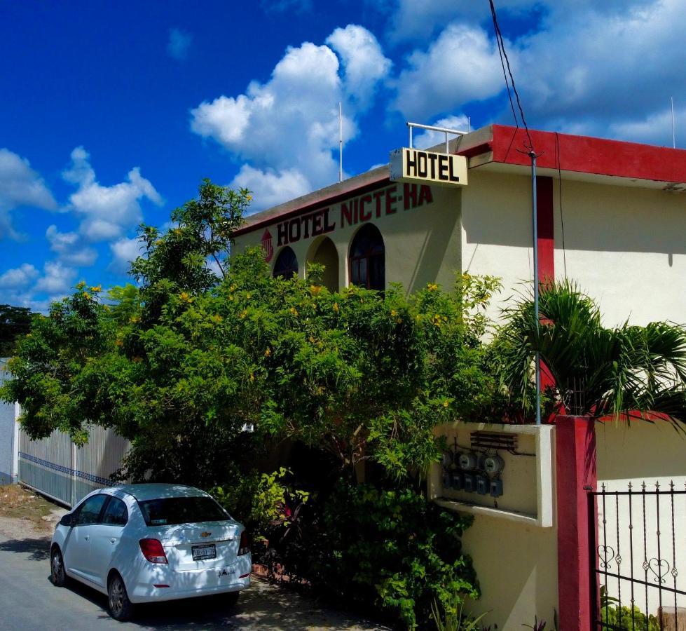 Hôtel Nicte-Ha à Xpujil Extérieur photo
